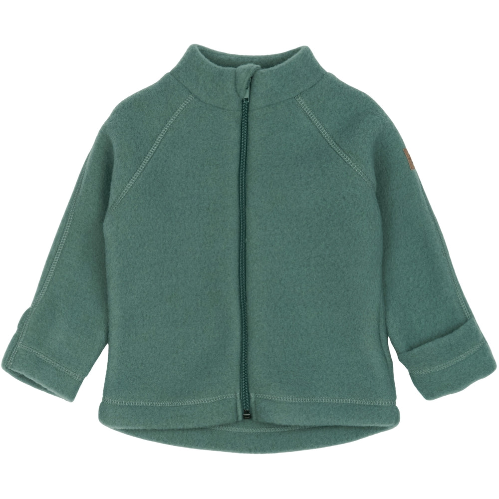 Mikk-Line meriinofliisist jakk, balsam green