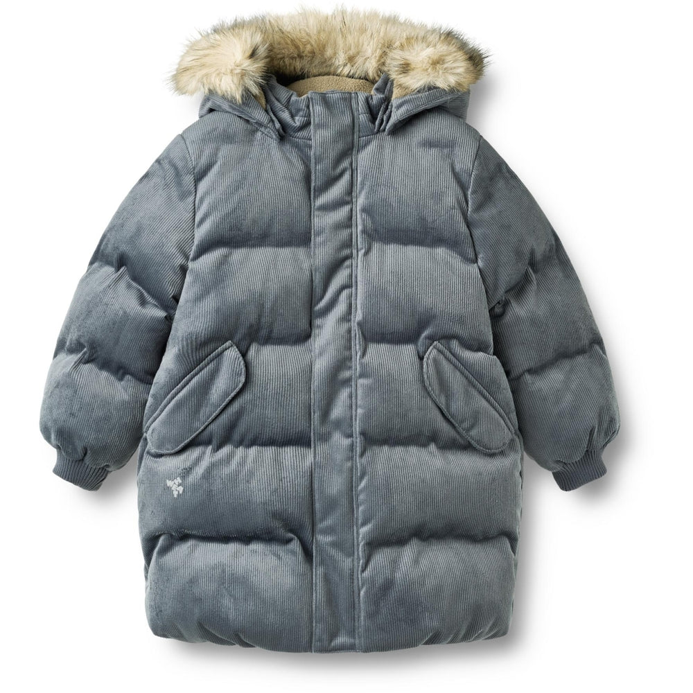 Wheat Laste talvejope - Puffer Jacket Vinteren, greyblue