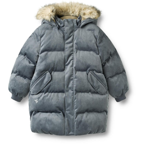 Wheat Laste talvejope - Puffer Jacket Vinteren, greyblue