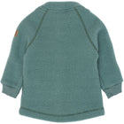 Mikk-Line meriinofliisist jakk, soonikutega mudel. Balsam green