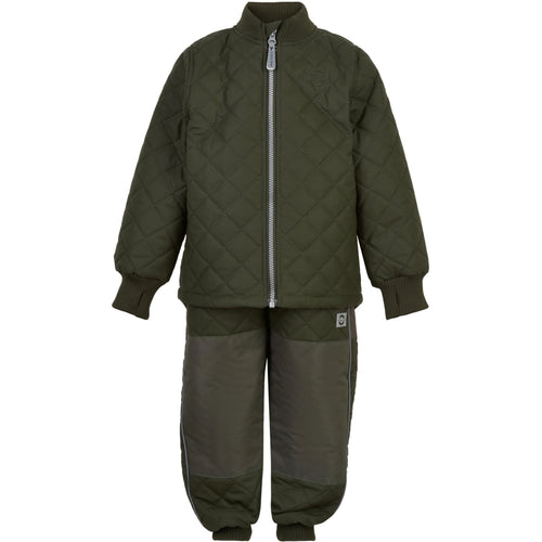 Mikk-Line fliisvoodriga Duvet termokomplekt, forest night