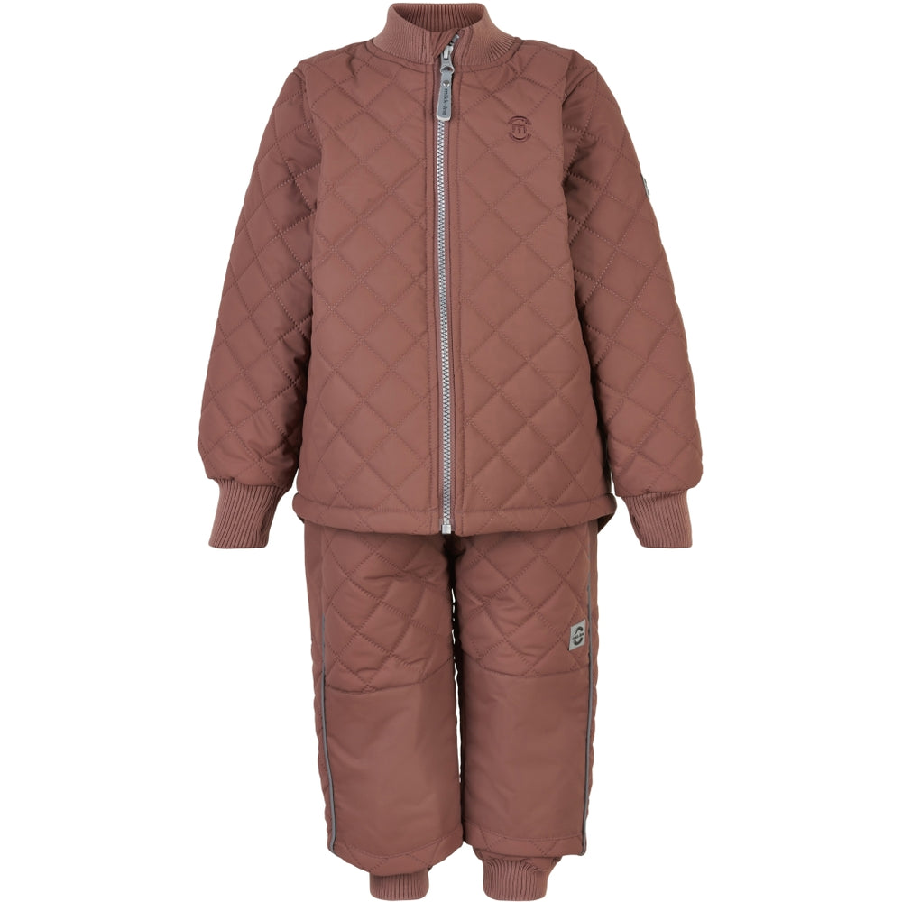 Mikk-Line fliisvoodriga Duvet termokomplekt, nutmeg