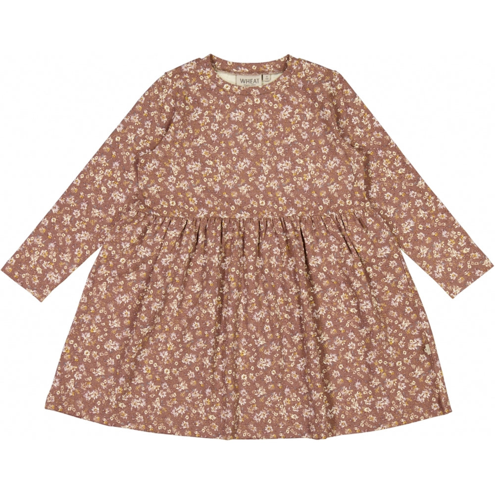 Wheat Sessa kleit, vintage rose flowers