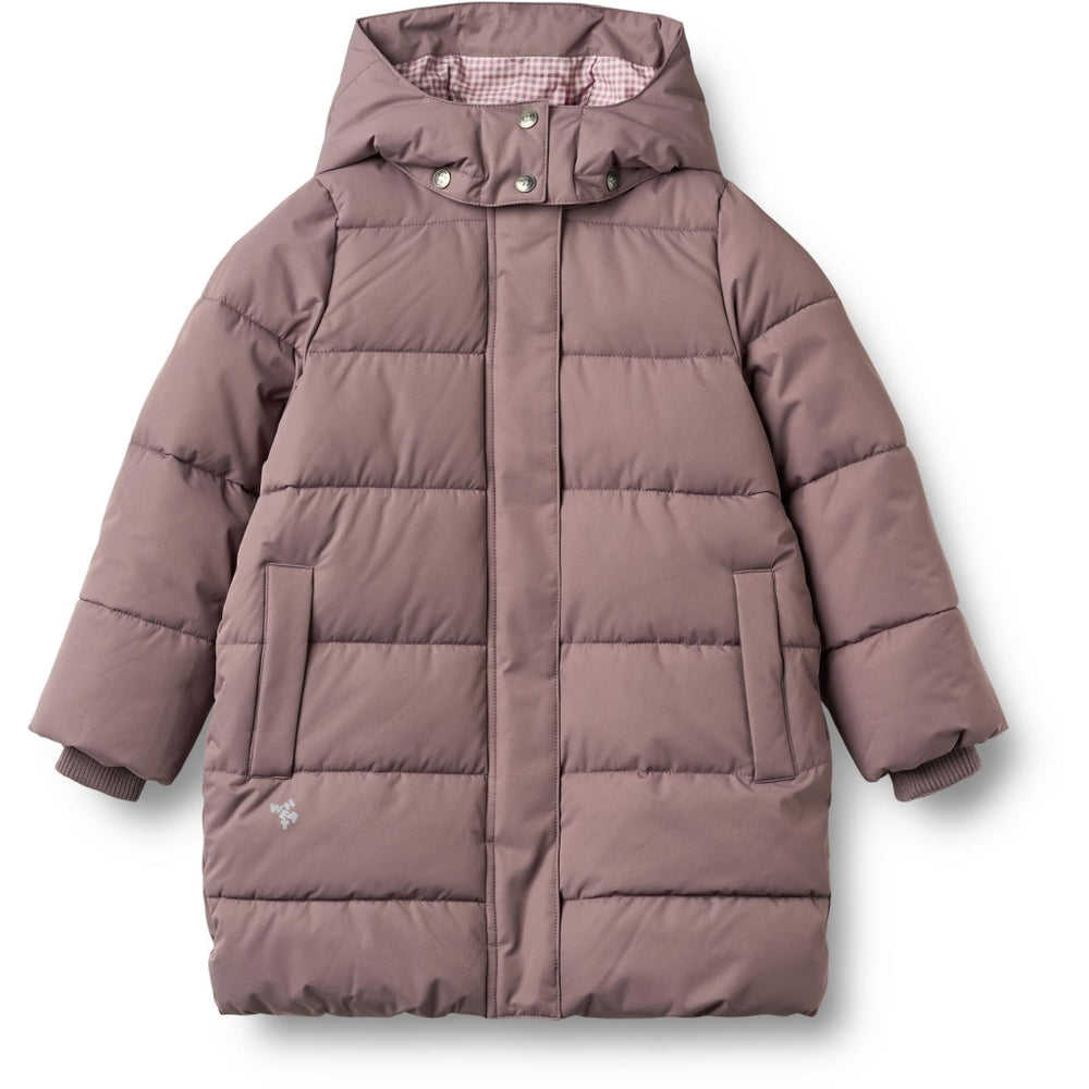 Wheat Laste talvejope - Puffer Coat Yrsa, plum