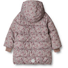 Wheat Yrsa parka, pale lilac berries
