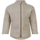 Mikk-Line meriinofliisist jakk, melange offwhite