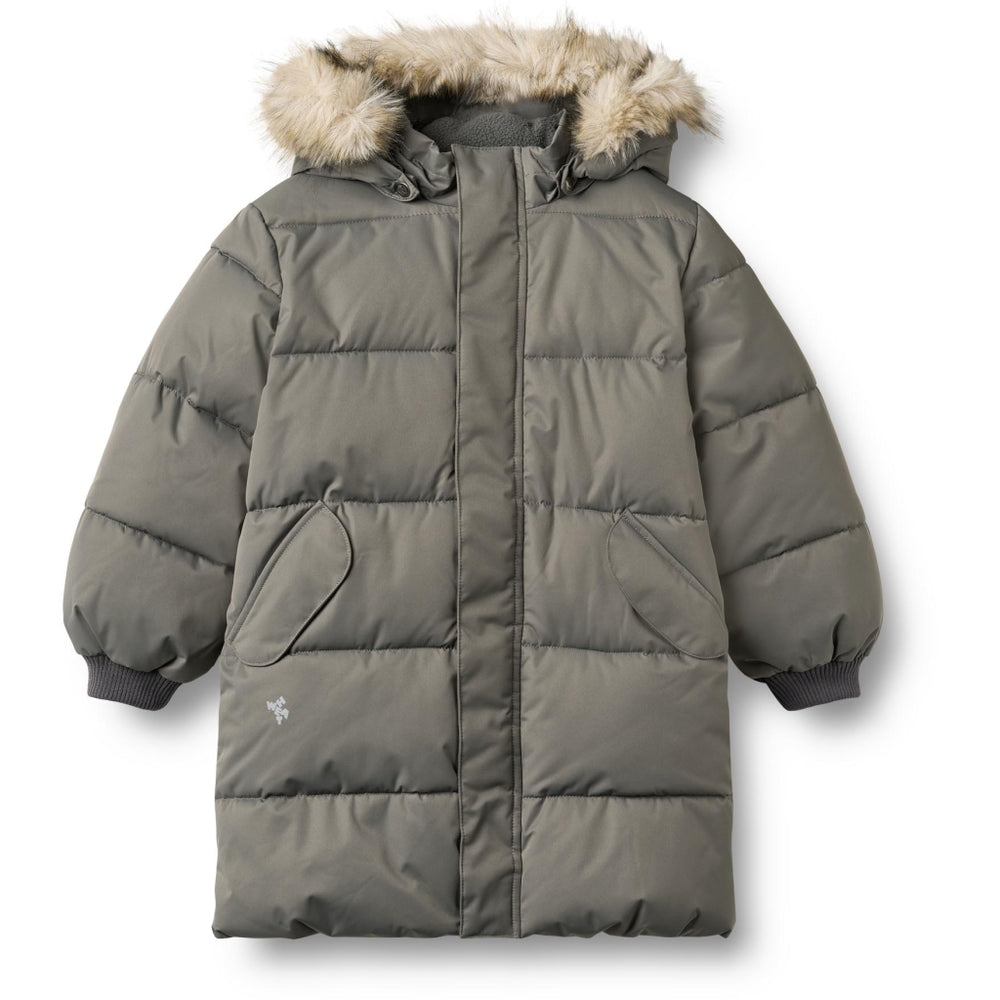 Wheat Laste talvejope - Puffer Jacket Vinteren, grey metal