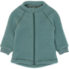 Mikk-Line meriinofliisist jakk, soonikutega mudel. Balsam green