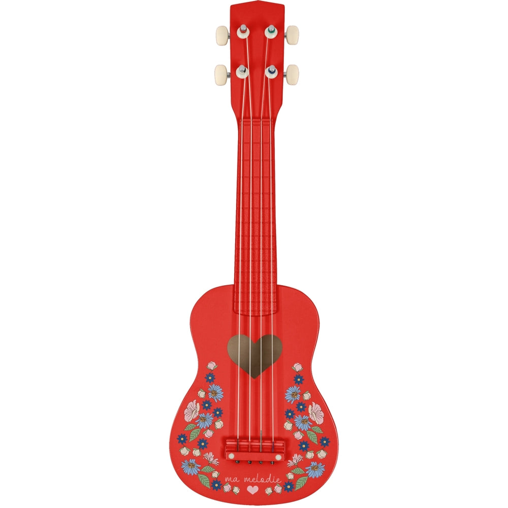 Konges Slojd Ukulele, 4 keelt