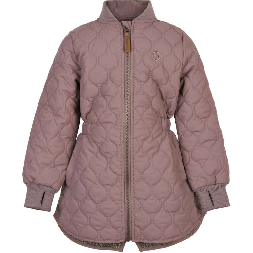 Mikk-Line Duvet termomantel, twilight mauve