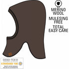 Mikk-Line villafliisist tuukrimüts, chocolate brown