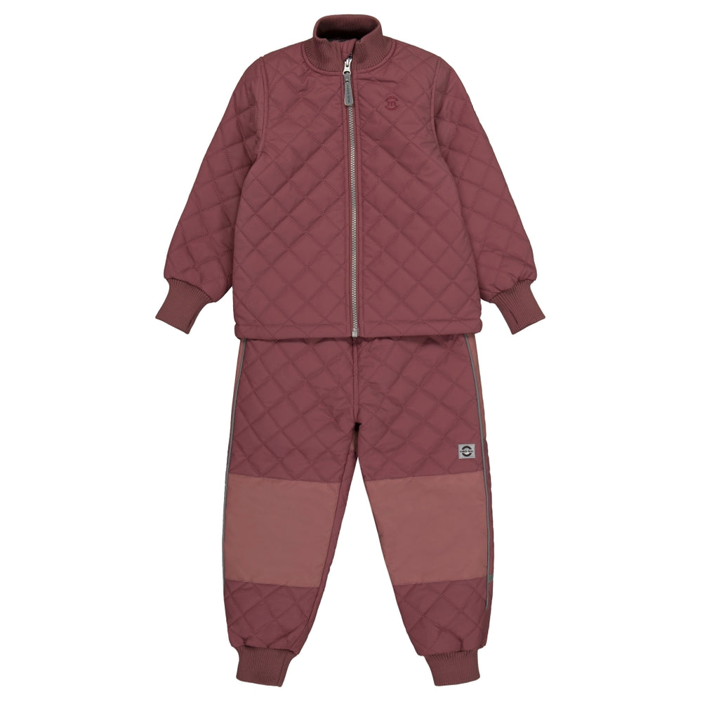 Mikk-Line fliisvoodriga Duvet termokomplekt, rose brown