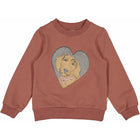 Wheat Sweatshirt Terry Dog, vintage rose