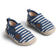 Wheat Swirl rannajalatsid, indigo stripe