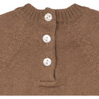 Minimalisma meriinovillane kampsun Delmar 0-5y, walnut