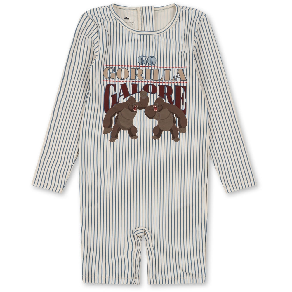 Konges Slojd ASTER ujumistrikoo, STRIPE BLUIE
