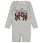 Konges Slojd ASTER ujumistrikoo, STRIPE BLUIE