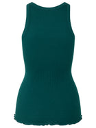Rosemunde meriinovillane ilma pitsiga särgik, dark teal