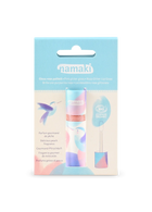 NAMAKI 100% looduslik õrnroosa virsikulõhnaga pärlmutter huuleläige tüdrukutele, 6 ml