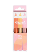 NAMAKI Glitter jumestuspliiatsid Sunshine, 3tk
