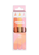 NAMAKI Glitter jumestuspliiatsid Sunshine, 3tk