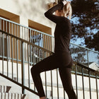 Boody Long Sleeve Round Neck T-Shirt, black
