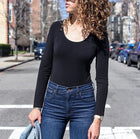 Boody Long Sleeve Top, black