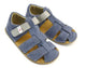 EF Barefoot nahast sandaalid, sinine+hall