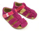EF Barefoot nahast sandaalid, lilla