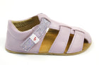 EF Barefoot nahast sandaalid, lavendel