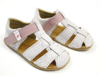 EF Barefoot nahast sandaalid, mustriline
