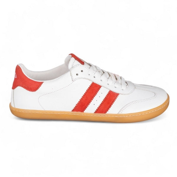 Chetto nahast tennised, blanco-rojo