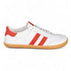 Chetto nahast tennised, blanco-rojo