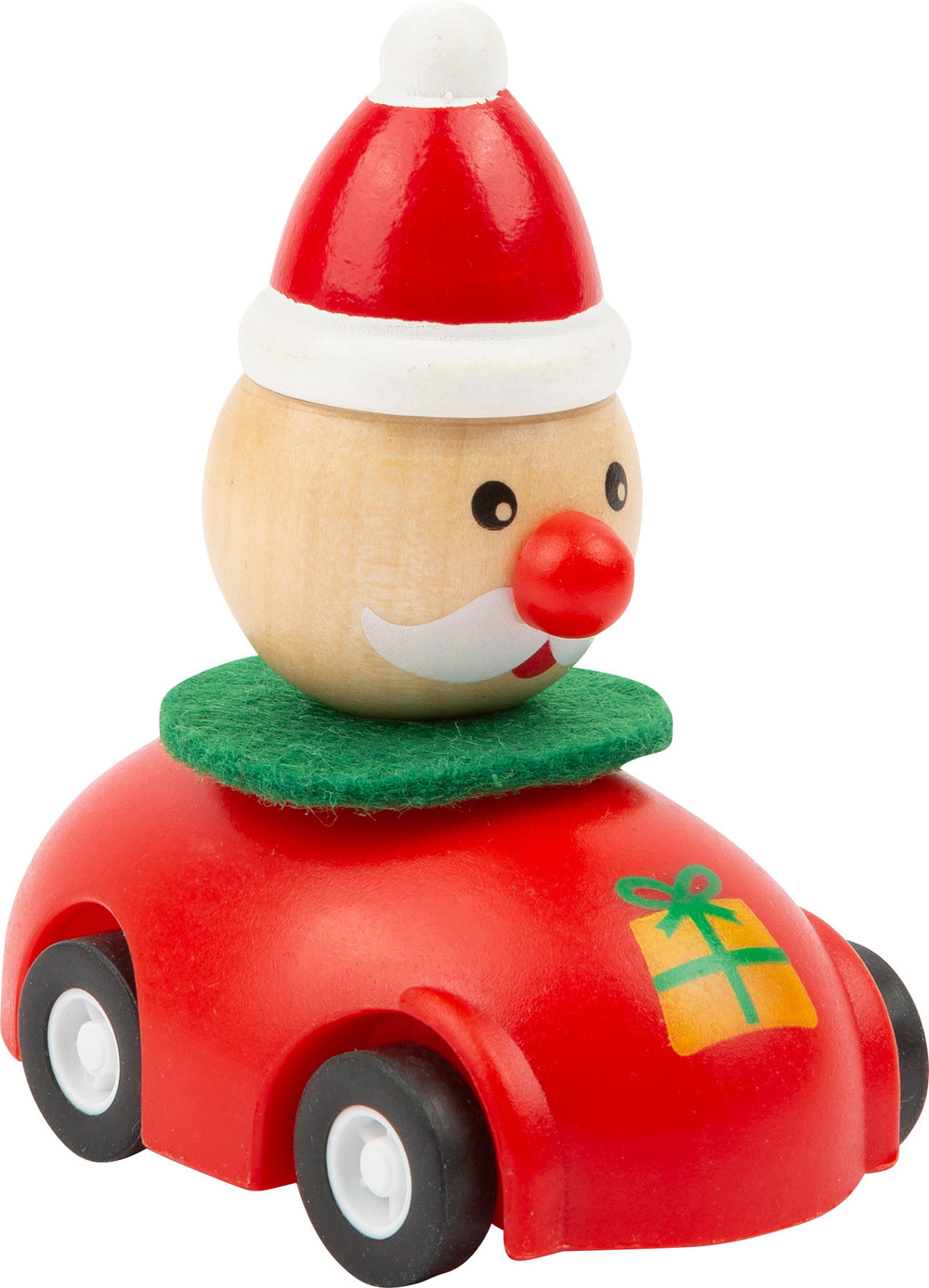 Puidust auto Punane