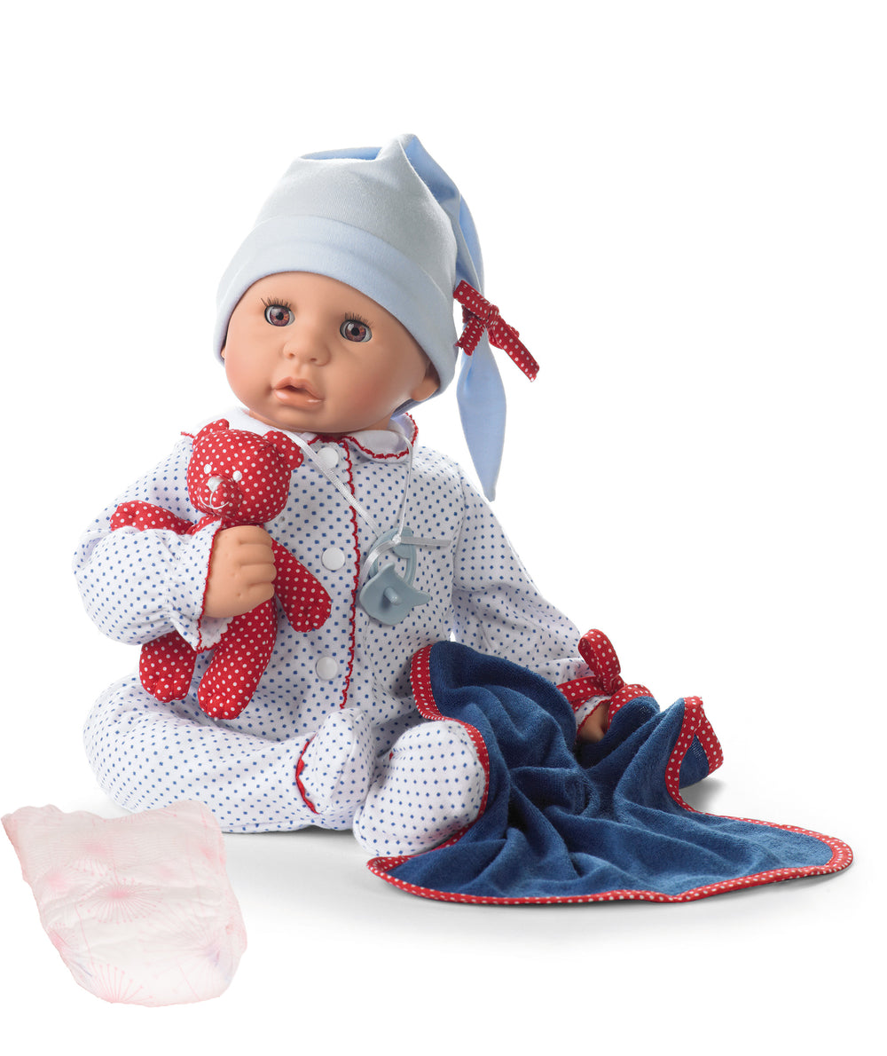 Götz Beebinukk Cookie Blue Spots, 48cm