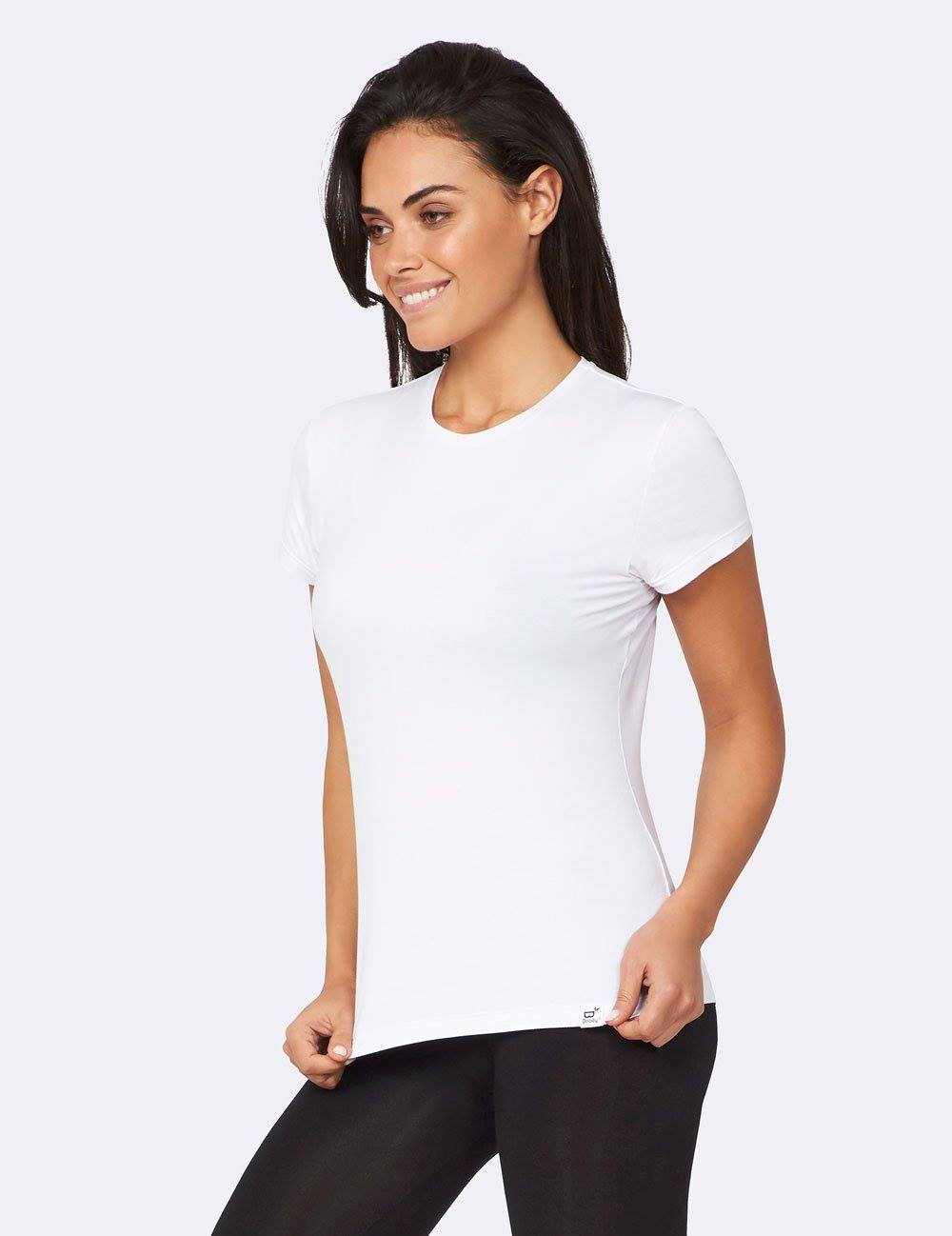Boody Crew Neck T-Shirt, white