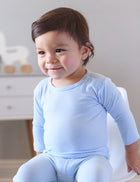 Boody Baby Long Sleeve Top, natur