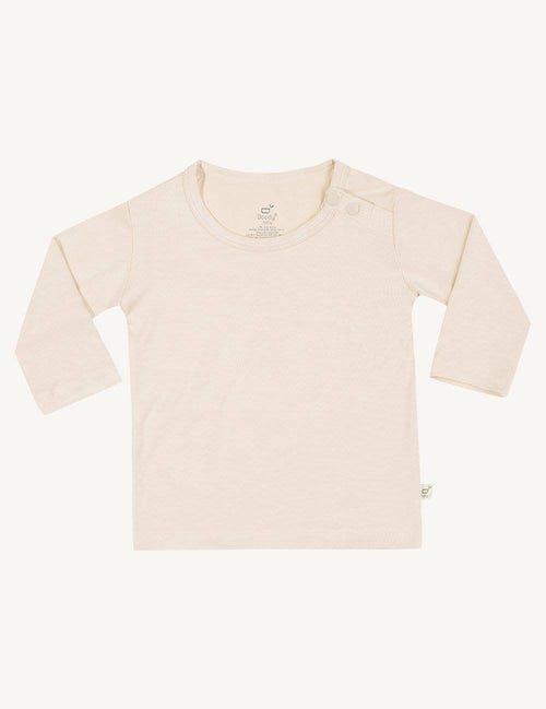 Boody Baby Long Sleeve Top, natur