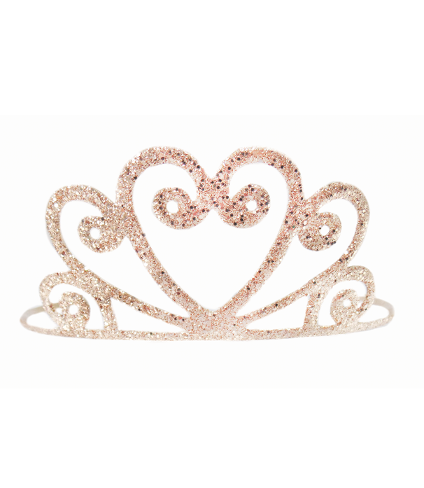 Great Pretenders Glitter Tiaara, Gold