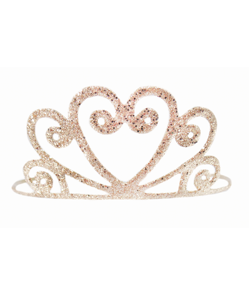 Great Pretenders Glitter Tiaara, Gold