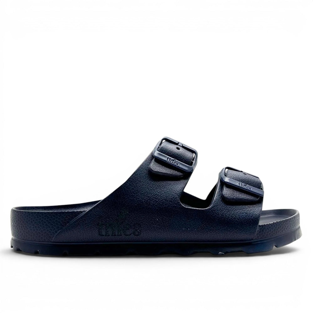 thies 1856 ® Ecofoam Sandal vegan plätud, Midnight Blue