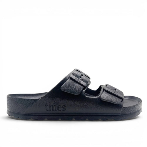 thies 1856 ® Ecofoam Sandal vegan plätud, Black