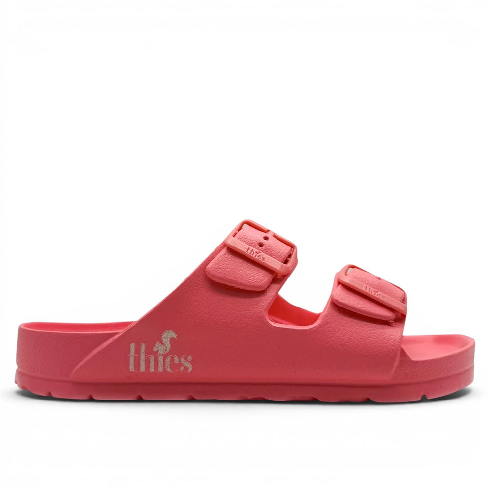 thies 1856 ® Ecofoam Sandal vegan plätud, Bubble Gum