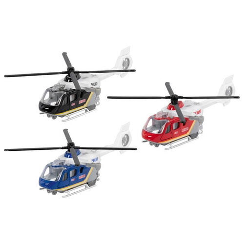 Goki helikopter heliefektidega, värvivalik