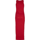 Müsli Pointel Mum dress, berry red