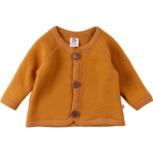 Müsli baby meriinofliisist jakk, wood