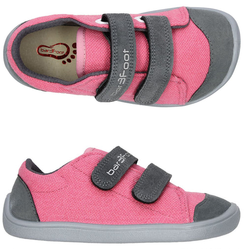 3F Bar3foot tekstiilist tossud, pink