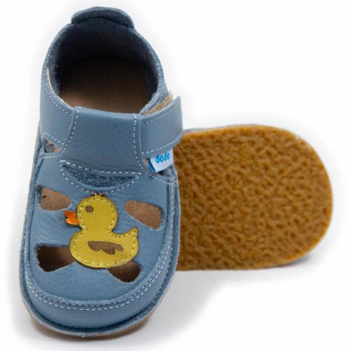 Dodo nahast barefoot-sandaalid, part/baby blue