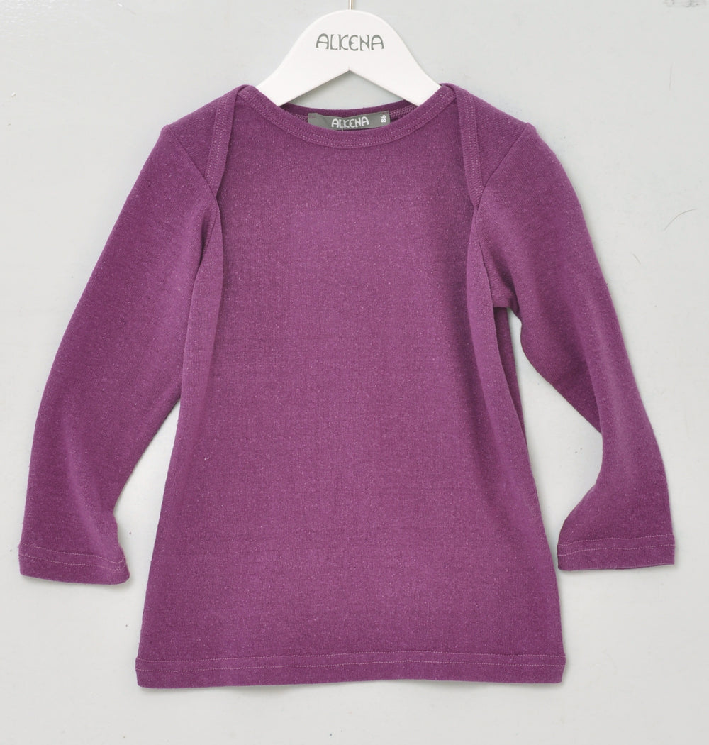 Bourette´i siidist pv pluus, Plum