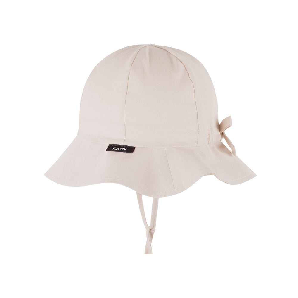 Pure Pure by Bauer orgaanilisest puuvillast kaabu UPF20+, Stone Grey